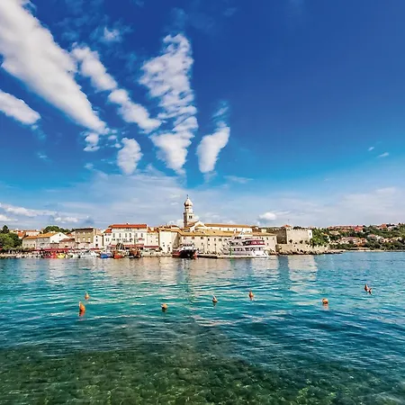 Apartment Cozy In Krk With House Sea View Krk Town